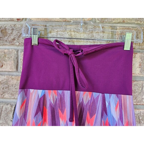 Prana Women's XS Solana‎ Grapevine Gemstone Halter A-Line Dress Purple EUC - Picture 4 of 10